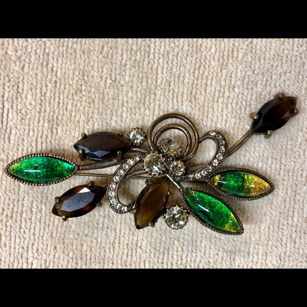 Joan Rivers Classics Collection Antiqued Pin